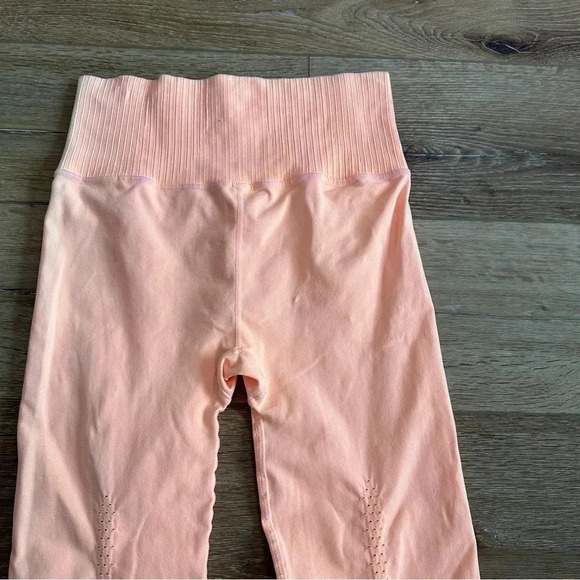 FP Movement By Free People Orange High-Rise 7/8 Length Leggings Sz M/L GUC - Picture 7 of 8